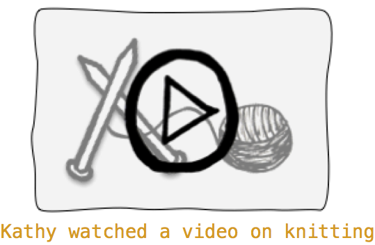 xAPI Knitting Video