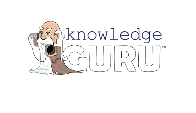 animation of a knowledge guru