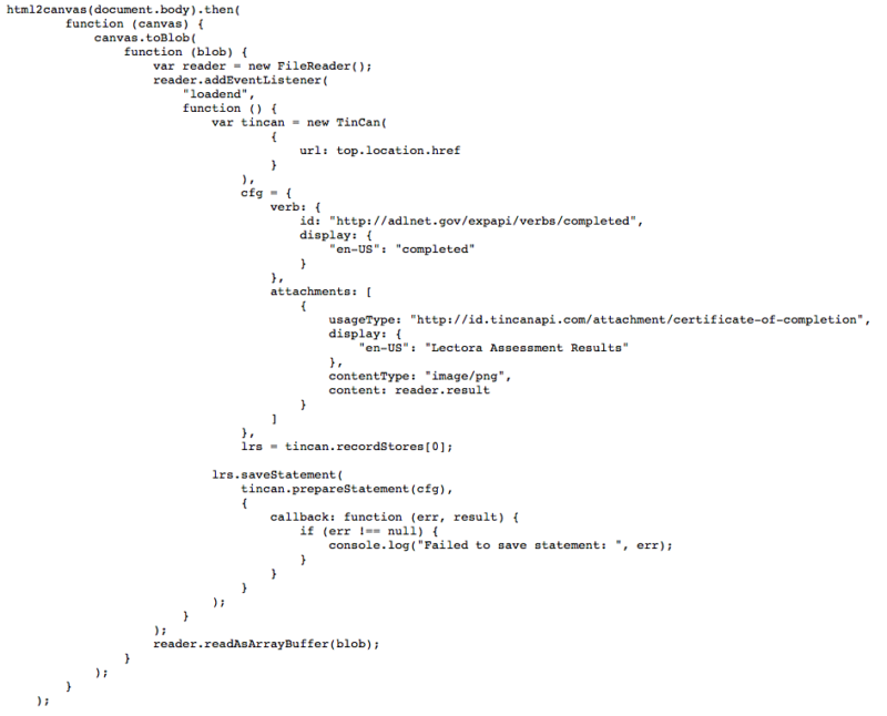 How to add attachments to an xAPI course from xAPI Party demo