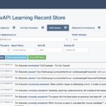 Viewing the LMS' xAPI data