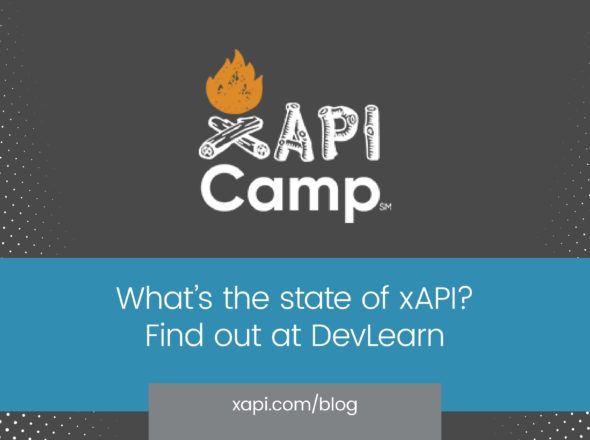 xAPI blog what's the state of xAPI? Find out at DevLearn
