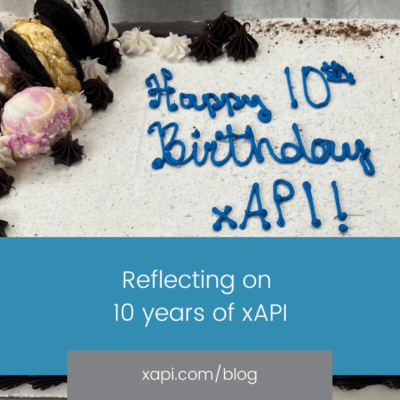 .xAPI.com blog xAPI turns 10